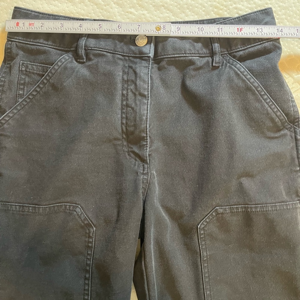 Aritzia Wilfred Free Brennan High Rise Modern Cargo Pants Women's Size 4 Black - Picture 3 of 12
